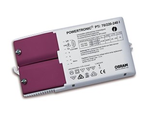 Drivere, spoler og transformatorer - Osram powertronic pti 70w/220-240l 905801 - 4008321099501