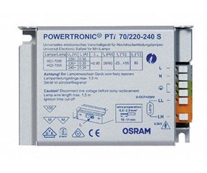 Drivere, spoler og transformatorer - Osram powertronic pti 70w/220-240s 90580 - 4008321049629