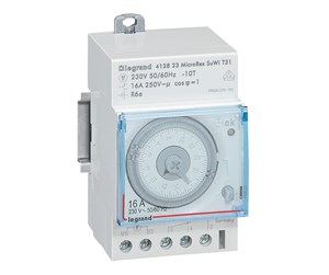 Komponenter for switchboxes og skap - Legrand Microrex3 aqt31 time switch daily programme - 412823