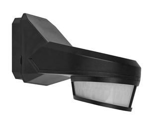 Bevegelsessensorer og skumringsbrytere - Niko-Servodan Outdoor motion detector 16 m 300° black - 351-26572