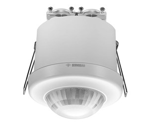 Intelligente bygnings installasjoner - Niko-Servodan Motion detector flush mounted 360° dali 8 m high ceiling - 41-760