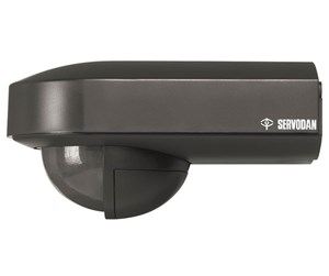 Bevegelsessensorer og skumringsbrytere - Niko-Servodan Sensor minilux pir 180° anthracite - 41-232/AN