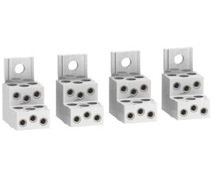 Komponenter for switchboxes og skap - Schneider Electric 4 connectors (6x 1.5-35mma2) ph barriers - LV429249