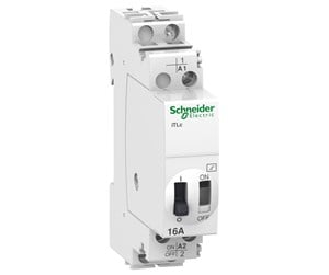 Komponenter for switchboxes og skap - Schneider Electric Acti9 impulse relay itlc - 1p - 1no - 16a - coil 230...240 v - A9C33811