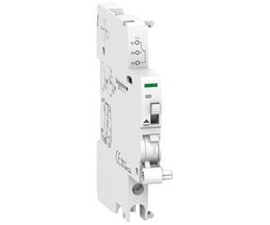 Komponenter for switchboxes og skap - Schneider Electric Acti9 isd auxiliary contact 1 c/o fault contact top wirin - A9A26927