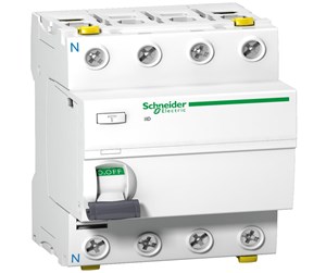 Komponenter for switchboxes og skap - Schneider Electric Acti9 iid 4p 63a 30ma a-si-type residual - A9Z31463