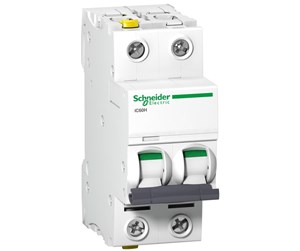 Komponenter for switchboxes og skap - Schneider Electric Acti9 ic60h 2p 20a c miniature circuit b - A9F07220