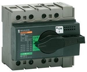 Komponenter for switchboxes og skap - Schneider Electric Ins80 4p - 28905