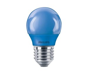 LED-lyspære - Philips LED-lyspære Mini-ball 3,1W (25W) Blue E27 - 929001394158