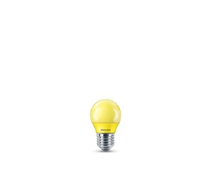 LED-lyspære - Philips LED-lyspære Mini-ball Colored 3,1W Yellow E27 - 929001394058