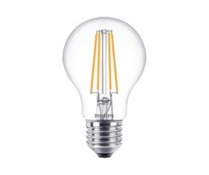 LED-lyspære - Philips LED-lyspære Classic ledbulb 7-60w e27 ww a60 clear E27 - PH-74273000