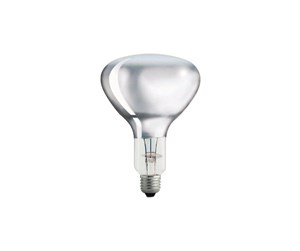 LED-lyspære - Philips Glødelyspære R125 IR 375W CL 1CT/10 E27 - 923223543807