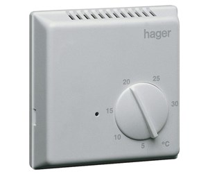 Varmekontroll - Hager Thermostat 1no without diode - EK054