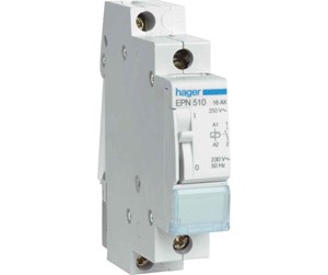 Komponenter for switchboxes og skap - Hager Latching relay 1no 24v - EPN513