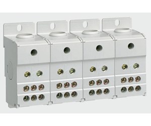 Koblingsutstyr - Hager Distribution block 1p 160a for din rail - KJ02C