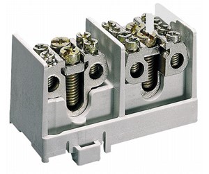 Koblingsutstyr - Hager Distribution block 25mm2 4p for din rail - K024