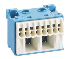 Switchboxes og skap - Hager Neutral terminal 11 (1.5-4q)+3 (1.5-25q) - KN14N