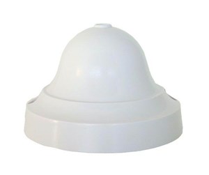 Tilbehør (fester, stikkontakter osv.) - Acelshop Ceiling cap white - 1349140002