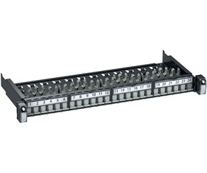 Kobber kabling - LK Actassi 19-c patch panel sliding evo 19 1u 24pt s-onedpm ftp - VDIG111241F