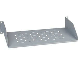 Rackskap - LK Actassi 19'' fixed shelf 2u on 2 uprights d400 with permissi - NSYBF2U40P