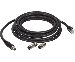 Kobber kabling - LK ihc net basic connected cable 3m for r and tv black - 378P5033