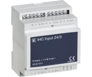 Intelligente bygnings installasjoner - LK Ihc control input 24v d.c./3 ma 16 inputs - 120B1011