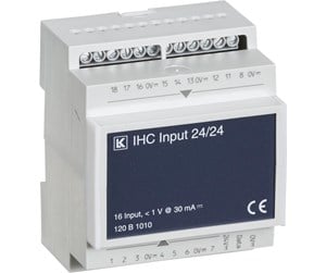 Intelligente bygnings installasjoner - LK Ihc control input 24v d.c./24 ma 16 inputs - 120B1010