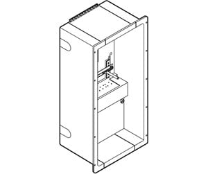 Switchboxes og skap - LK Recessed meter cabinet type pme 150-l - 169A5005