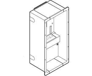 Switchboxes og skap - LK Recessed meter cabinet type pme 150-s - 169A5002