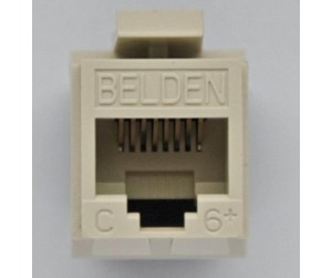 Kobber kabling - Belden Gigaflex keystone ps6 wh 8pins non-k - AX101320