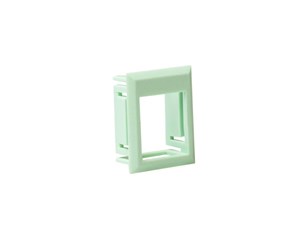 Socketer & bokser - Leviton Insert frame leviton keystone green for dk outlet - MMCDSIJA5