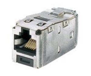 Tilbehør - PANDUIT Mini-com module cat 6a shielded 8 pos 8 wire universal. - CJS6X88TGY