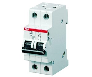 Komponenter for switchboxes og skap - ABB S202-c 6 mini circuit breaker - 2CDS252001R0064