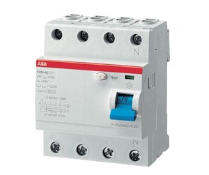 Komponenter for switchboxes og skap - ABB F204 a-40/0.03 residual current device - 2CSF204101R1400