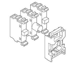 Trykknapper & Signalenheter - ABB Contact block mcbh-01 - 1SFA611605R1110