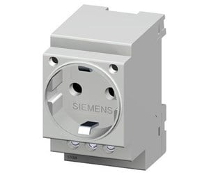 Komponenter for switchboxes og skap - Siemens Schuko socket 16a 3-pole 5te6800 - 5TE6800