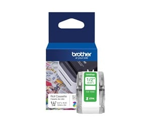 Papir, Fotopapir & Etiketter - Brother CZ-1002 - continuous labels - 1 roll(s) - Roll (1.2 cm x 5 m) - CZ1002