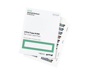 Lagrings-tilbehør - HP E LTO-8 Ultrium RW Bar Code Label Pack - Q2015A