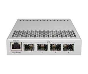 Switch/splitter - MikroTik CRS305-1G-4S+IN 5-Port Switch (4x 10G SFP+ / 1x 1G RJ45) - CRS305-1G-4S+IN