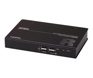 Repeater & Transceiver - ATEN ALTUSEN KE8900SR Slim HDMI Single Display KVM over IP Receiver - KE8900SR-AX-G