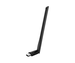 Nettverksadapter - TP-Link Archer T2U Plus AC600 High Gain Wireless Dual Band USB Adapter - ARCHER T2U PLUS