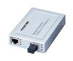 Repeater & Transceiver - Black Box XS 10/100 Mbps Media Converter - fibre media converter - 10Mb LAN 100Mb LAN - LMCS202AE-ST