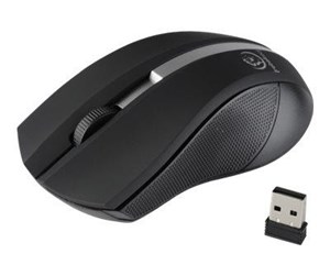 Mus - Rebeltec Galaxy - mouse - 2.4 GHz - black - Mus - Optisk - 3 knapper - Sølv - RBLMYS00033