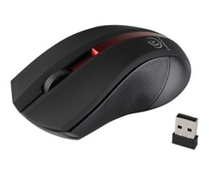 Mus - Rebeltec Galaxy - mouse - 2.4 GHz - red - Mus - Optisk - 3 knapper - Rød - RBLMYS00035