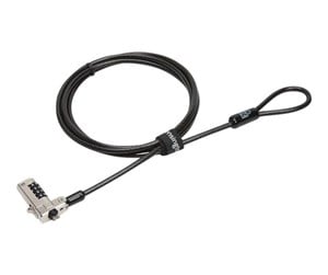 Kabinett tilbehør (kjølepasta mv.) - Kensington N17 Combination Cable Lock for Dell Devices with Wedge Slots - K68008EU