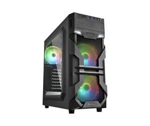 Kabinett - Sharkoon VG7-W RGB - mid tower - ATX - Kabinett - Tower - Svart - 4044951026869