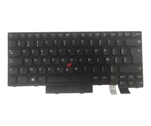 Tastatur - Lenovo Lite-On - Bærbart tastatur - til utskifting - Belgisk - Svart - 01AX452