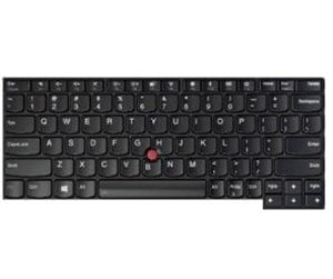 Tastatur - Lenovo Chicony - Bærbart tastatur - til utskifting - Spansk - Svart - 01EN596