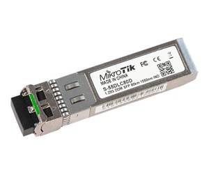 Repeater & Transceiver - MikroTik S-55DLC80D - SFP (mini-GBIC) transceiver module - S-55DLC80D