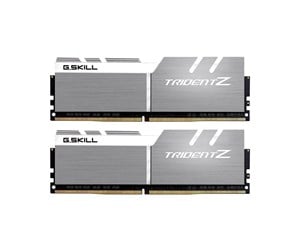 RAM - G.Skill Trident Z DDR4-3200 - 32GB - CL16 - Dual Channel (2 pcs) - Intel XMP - Sølv - F4-3200C16D-32GTZSW